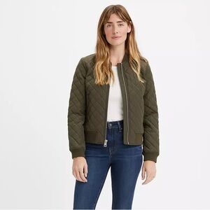 Levi’s Diamond Quilted Bomber Jacket